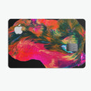 Liquid Abstract Paint V61 - Premium Protective Decal Skin-Kit for the Apple Credit Card