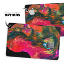 Liquid Abstract Paint V61 - Premium Protective Decal Skin-Kit for the Apple Credit Card