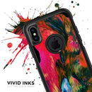 Liquid Abstract Paint V61 - Skin Kit for the iPhone OtterBox Cases