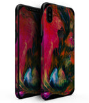 Liquid Abstract Paint V61 - iPhone XS MAX, XS/X, 8/8+, 7/7+, 5/5S/SE Skin-Kit (All iPhones Available)