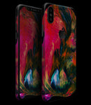 Liquid Abstract Paint V61 - iPhone XS MAX, XS/X, 8/8+, 7/7+, 5/5S/SE Skin-Kit (All iPhones Available)