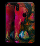 Liquid Abstract Paint V61 - iPhone XS MAX, XS/X, 8/8+, 7/7+, 5/5S/SE Skin-Kit (All iPhones Available)