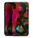 Liquid Abstract Paint V61 - iPhone XS MAX, XS/X, 8/8+, 7/7+, 5/5S/SE Skin-Kit (All iPhones Available)