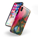 Liquid Abstract Paint V61 - iPhone X Swappable Hybrid Case