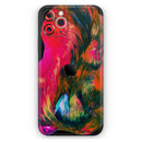 Liquid Abstract Paint V61 - Protective Skin Wrap & Decal – Compatible with iPhone SE to iPhone 17 Pro Max (All Models)