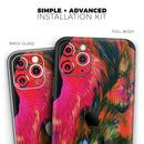 Liquid Abstract Paint V61 - Protective Skin Wrap & Decal – Compatible with iPhone SE to iPhone 17 Pro Max (All Models)