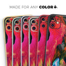 Liquid Abstract Paint V61 - Protective Skin Wrap & Decal – Compatible with iPhone SE to iPhone 17 Pro Max (All Models)