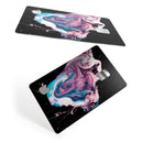 Liquid Abstract Paint V62 - Premium Protective Decal Skin-Kit for the Apple Credit Card