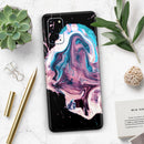 Liquid Abstract Paint V62 - Skin-Kit for the Samsung Galaxy S-Series S20, S20 Plus, S20 Ultra , S10 & others (All Galaxy Devices Available)