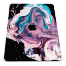 Liquid Abstract Paint V62 - Full Body Skin Decal for the Apple iPad Pro 12.9", 11", 10.5", 9.7", Air or Mini (All Models Available)
