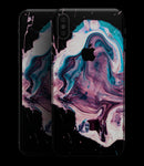 Liquid Abstract Paint V62 - iPhone XS MAX, XS/X, 8/8+, 7/7+, 5/5S/SE Skin-Kit (All iPhones Available)