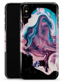 Liquid Abstract Paint V62 - iPhone X Clipit Case