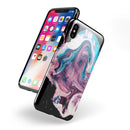 Liquid Abstract Paint V62 - iPhone X Swappable Hybrid Case