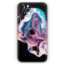 Liquid Abstract Paint V62 - Protective Skin Wrap & Decal – Compatible with iPhone SE to iPhone 17 Pro Max (All Models)