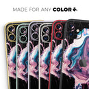 Liquid Abstract Paint V62 - Protective Skin Wrap & Decal – Compatible with iPhone SE to iPhone 17 Pro Max (All Models)