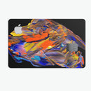 Liquid Abstract Paint V63 - Premium Protective Decal Skin-Kit for the Apple Credit Card