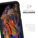 Liquid Abstract Paint V63 - Skin Kit for the iPhone OtterBox Cases