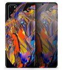 Liquid Abstract Paint V63 - Skin-Kit for the Samsung Galaxy S-Series S20, S20 Plus, S20 Ultra , S10 & others (All Galaxy Devices Available)