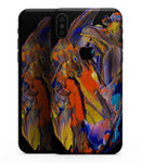 Liquid Abstract Paint V63 - iPhone XS MAX, XS/X, 8/8+, 7/7+, 5/5S/SE Skin-Kit (All iPhones Available)