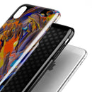 Liquid Abstract Paint V63 - iPhone X Swappable Hybrid Case