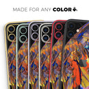 Liquid Abstract Paint V63 - Protective Skin Wrap & Decal – Compatible with iPhone SE to iPhone 17 Pro Max (All Models)