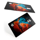 Liquid Abstract Paint V64 - Premium Protective Decal Skin-Kit for the Apple Credit Card