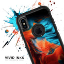 Liquid Abstract Paint V64 - Skin Kit for the iPhone OtterBox Cases