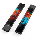 Liquid Abstract Paint V64 - Premium Decal Protective Skin-Wrap Sticker compatible with the Juul Labs vaping device