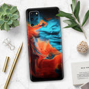 Liquid Abstract Paint V64 - Skin-Kit for the Samsung Galaxy S-Series S20, S20 Plus, S20 Ultra , S10 & others (All Galaxy Devices Available)