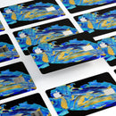 Liquid Abstract Paint V65 - Premium Protective Decal Skin-Kit for the Apple Credit Card