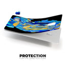 Liquid Abstract Paint V65 - Premium Protective Decal Skin-Kit for the Apple Credit Card
