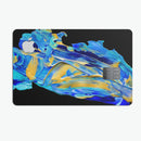 Liquid Abstract Paint V65 - Premium Protective Decal Skin-Kit for the Apple Credit Card