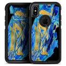 Liquid Abstract Paint V65 - Skin Kit for the iPhone OtterBox Cases