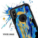 Liquid Abstract Paint V65 - Skin Kit for the iPhone OtterBox Cases