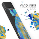 Liquid Abstract Paint V65 - Premium Decal Protective Skin-Wrap Sticker compatible with the Juul Labs vaping device
