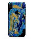 Liquid Abstract Paint V65 - iPhone XS MAX, XS/X, 8/8+, 7/7+, 5/5S/SE Skin-Kit (All iPhones Available)