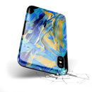 Liquid Abstract Paint V65 - iPhone X Swappable Hybrid Case