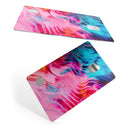 Liquid Abstract Paint V66 - Premium Protective Decal Skin-Kit for the Apple Credit Card