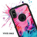Liquid Abstract Paint V66 - Skin Kit for the iPhone OtterBox Cases