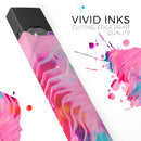 Liquid Abstract Paint V66 - Premium Decal Protective Skin-Wrap Sticker compatible with the Juul Labs vaping device
