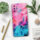 Liquid Abstract Paint V66 - Skin-Kit for the Samsung Galaxy S-Series S20, S20 Plus, S20 Ultra , S10 & others (All Galaxy Devices Available)