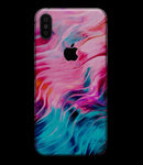 Liquid Abstract Paint V66 - iPhone XS MAX, XS/X, 8/8+, 7/7+, 5/5S/SE Skin-Kit (All iPhones Available)