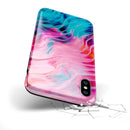 Liquid Abstract Paint V66 - iPhone X Swappable Hybrid Case