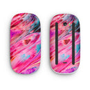 Liquid Abstract Paint V67 - Full Body Skin Decal Wrap Kit for Apple Magic Mouse