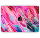 Liquid Abstract Paint V67 // Skin Decal Wrap Kit Compatible with the Apple MacBook Pro, Pro with Touch Bar or Air (11, 12, 13, 15 & 16" - All Versions Available)
