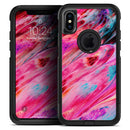 Liquid Abstract Paint V67 - Skin Kit for the iPhone OtterBox Cases