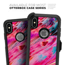 Liquid Abstract Paint V67 - Skin Kit for the iPhone OtterBox Cases