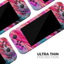 Liquid Abstract Paint V67 - Vinyl Skin Wrap for Nintendo Switch 2, OLED, Lite, Pro Controller, Wii & Classic Handhelds