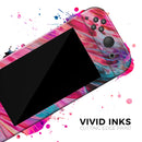 Liquid Abstract Paint V67 - Vinyl Skin Wrap for Nintendo Switch 2, OLED, Lite, Pro Controller, Wii & Classic Handhelds