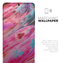 Liquid Abstract Paint V67 - Skin-Kit for the Samsung Galaxy S-Series S20, S20 Plus, S20 Ultra , S10 & others (All Galaxy Devices Available)